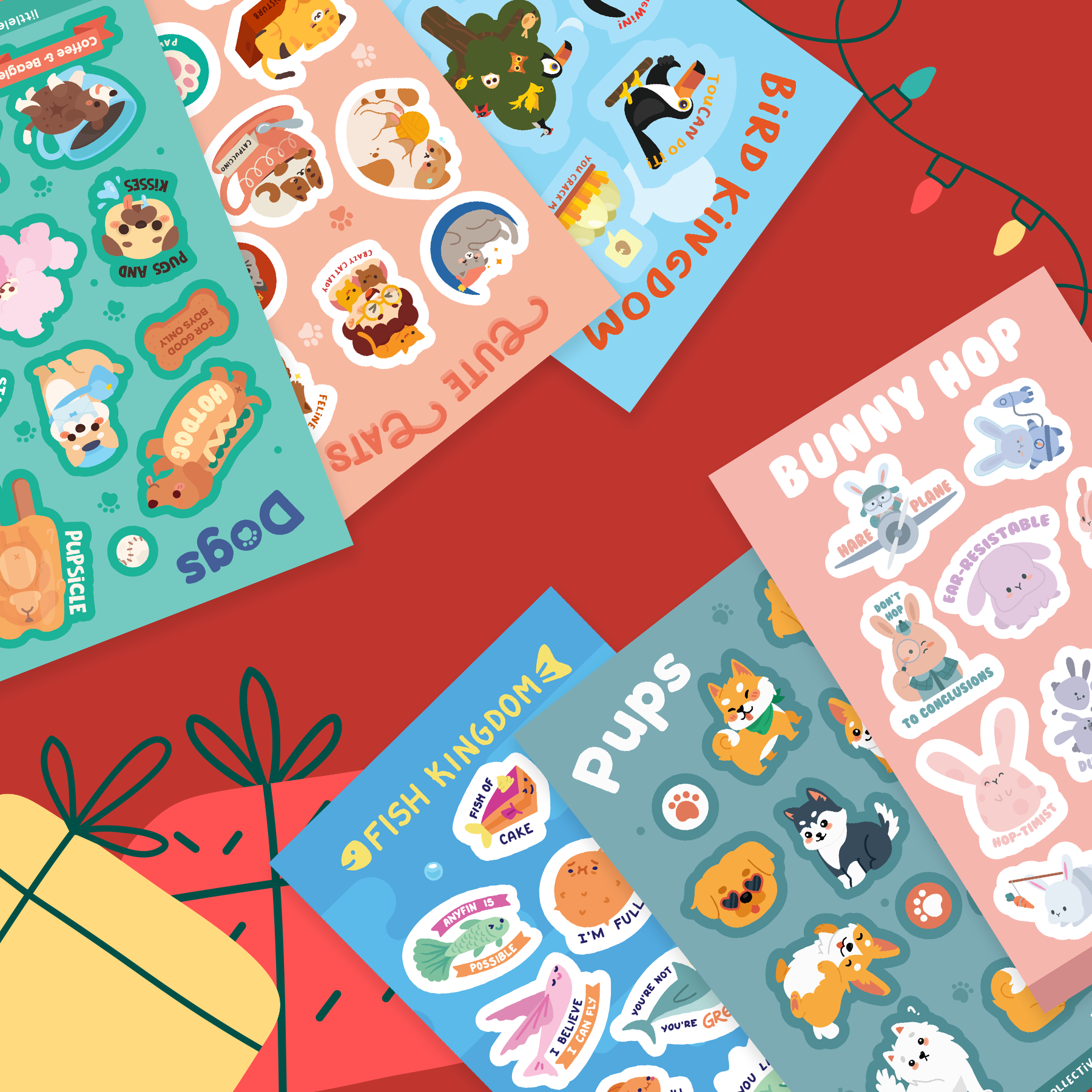 Animal Lovers Sticker Pack