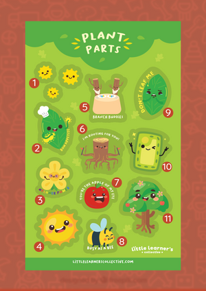 Build Your Own Sticker Sheet: Plant Sticker Pack Edition