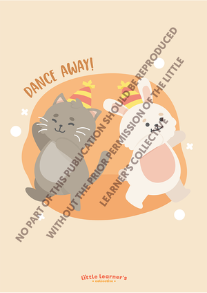 Little Scenes: Dance Away Nursery Poster