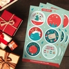 Warm Wishes Christmas Gift Tag Sticker Bundle