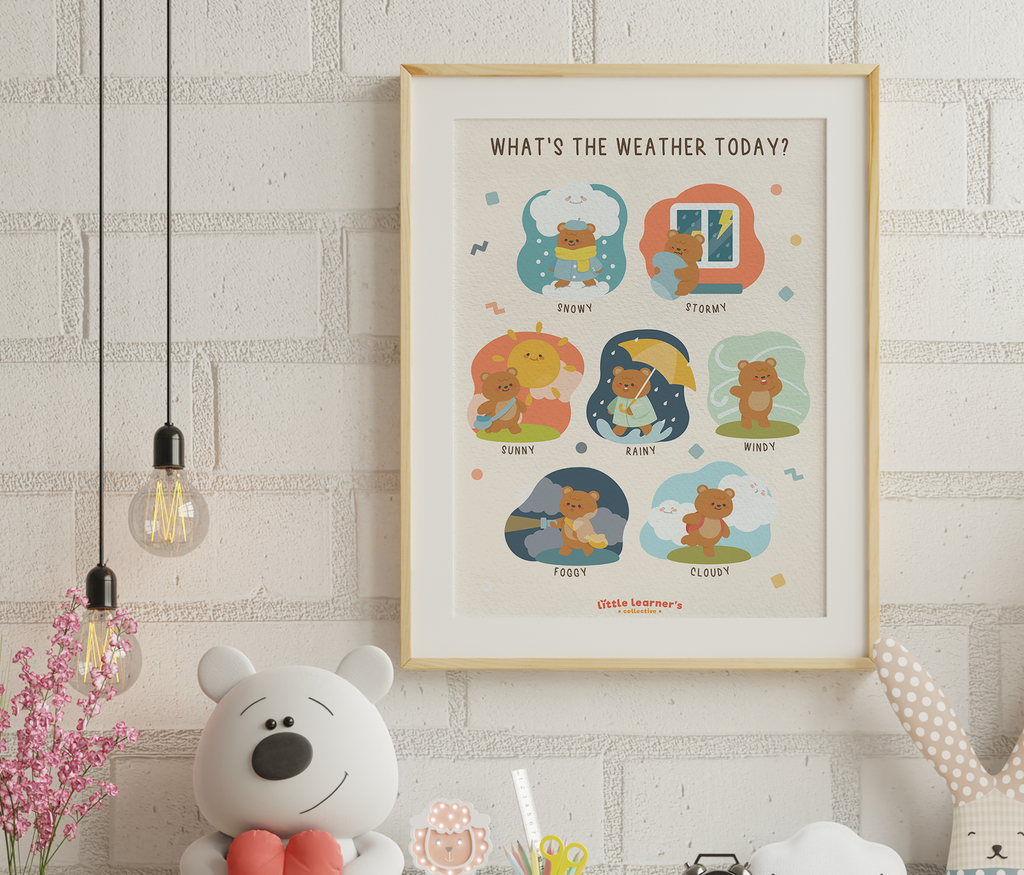 Animal Alphabet Nursery Poster – Little Learner's Collective